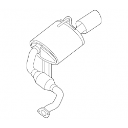 Rear Muffler